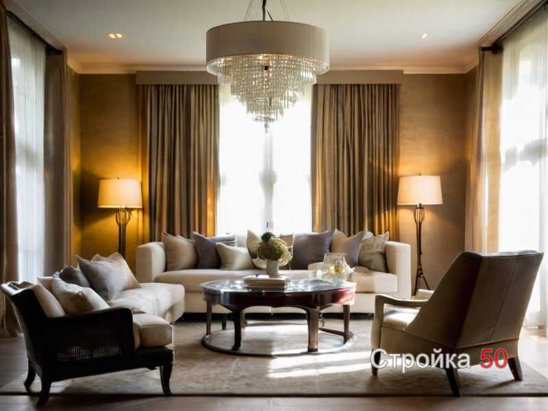 Интеграция подсветки в мебель и стены