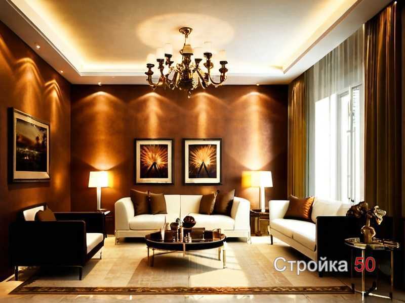 Использование глянцевых и матовых поверхностей в отделке