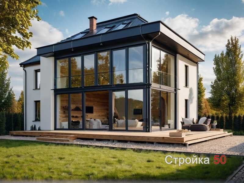 Монтаж несущего каркаса и крепежных элементов