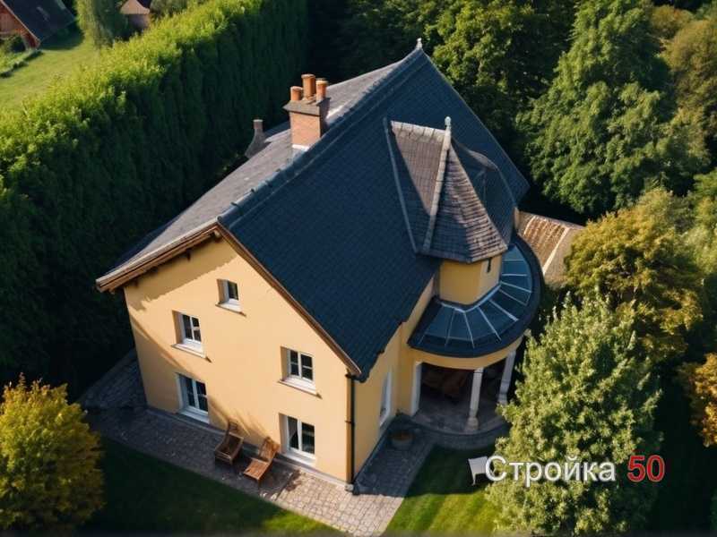Цвет крыши и микроклимат двора и прилегающих зон