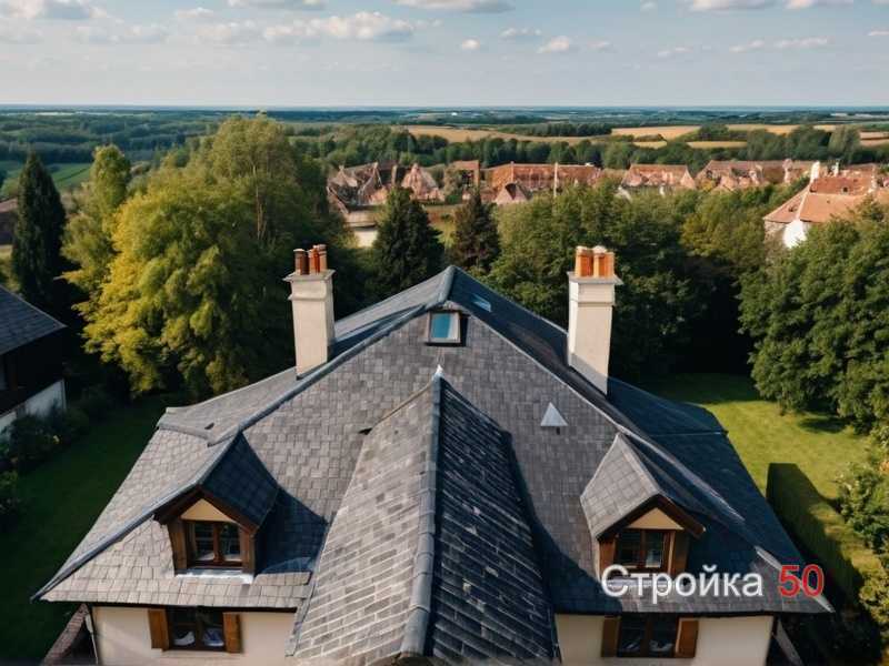 Как угол наклона крыши определяет подходящий тип материала