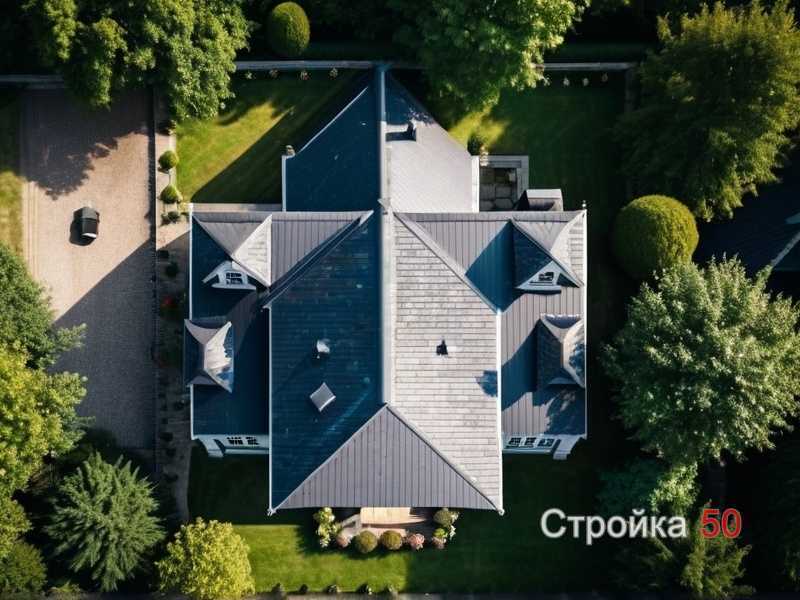 Работа с труднодоступными участками кровли