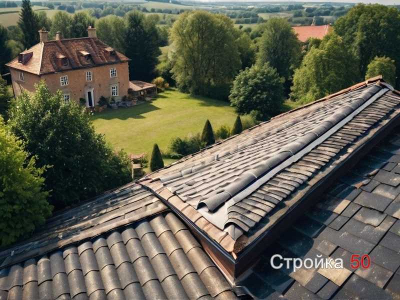 Основные причины изменения цвета кровли