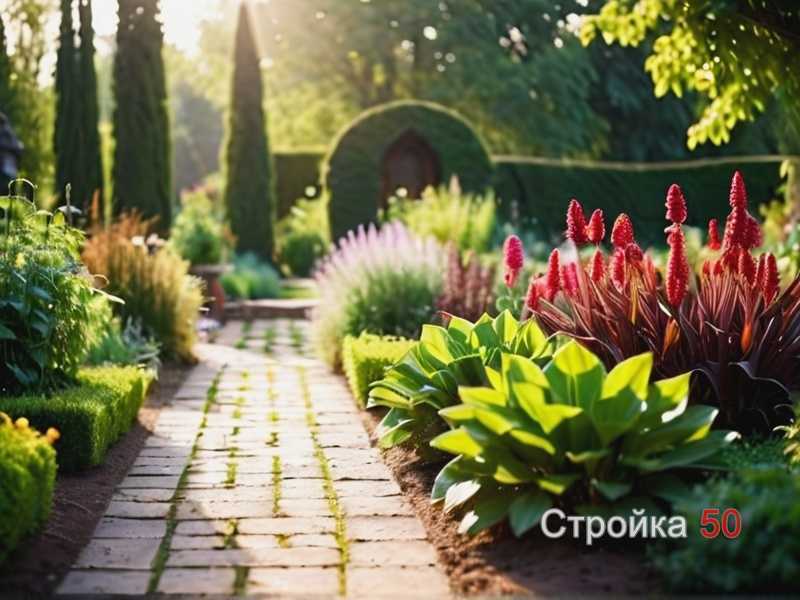 Организация водных элементов с природными материалами