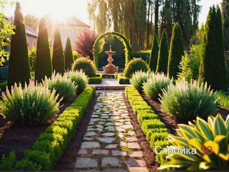 Практические идеи оформления межгрядкового пространства в разных стилях
