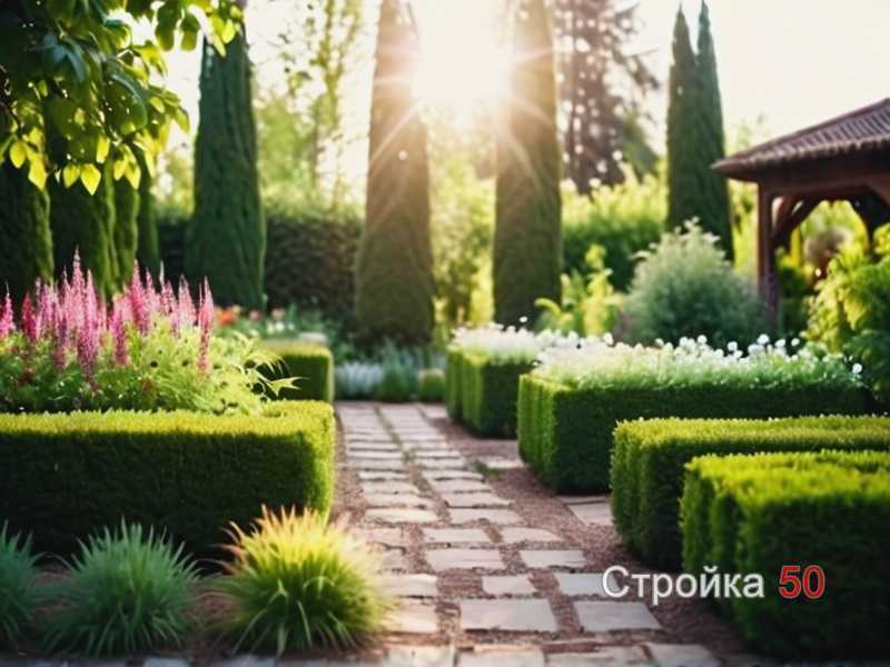 Практическое применение в оформлении сада