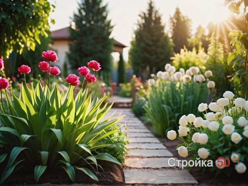 Толщина и материалы слоя мульчи