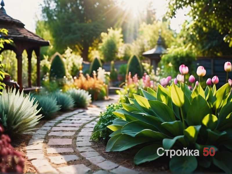 Уход за растениями и поддержание структуры горки