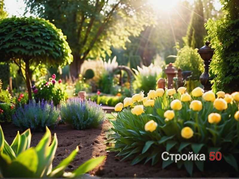 Как создать природный сад с использованием дикорастущих растений