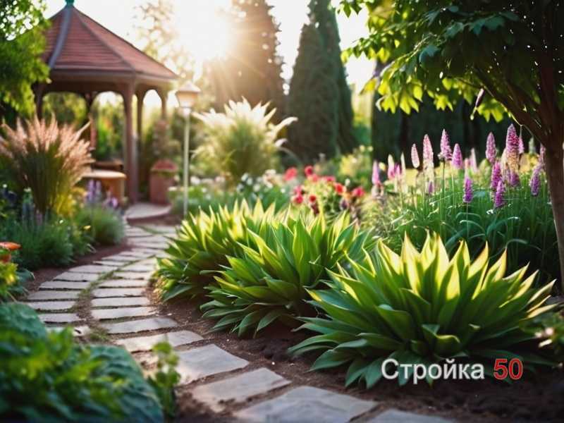 Использование вертикального пространства для компактного сада