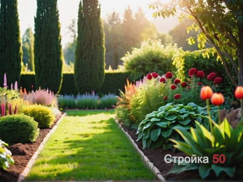 Солнечные участки и растения