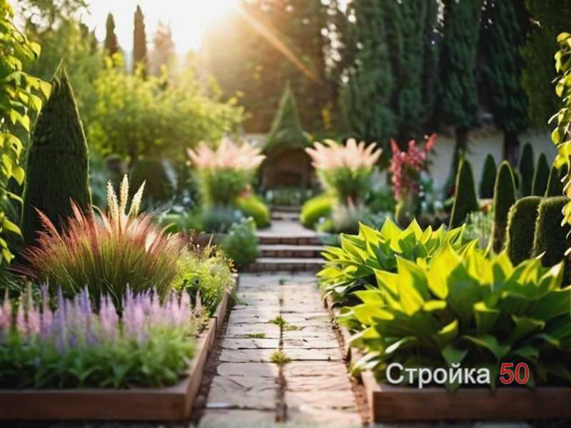 Устройство зон отдыха и кострищ с применением камня