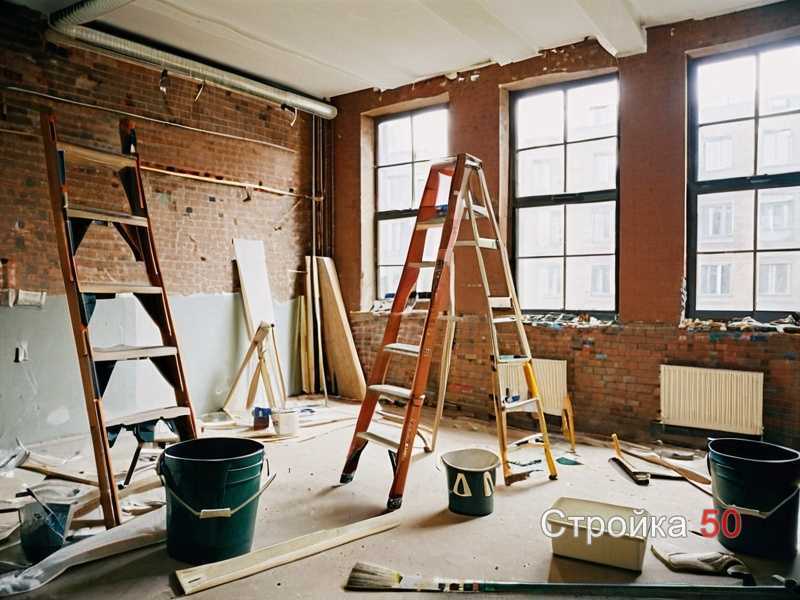 Установка финишных материалов