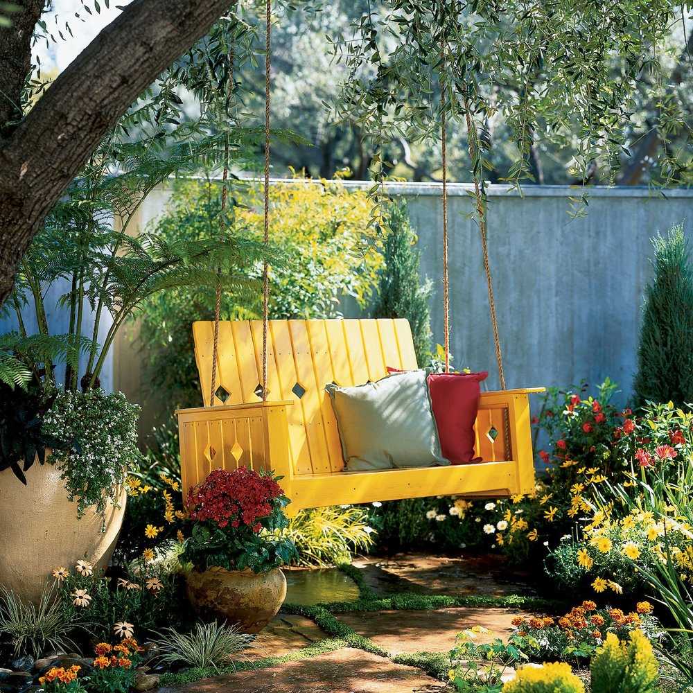Как создать уютный уголок для отдыха в саду